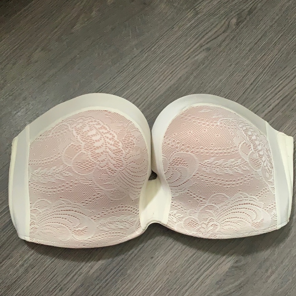 Strapless push up bra